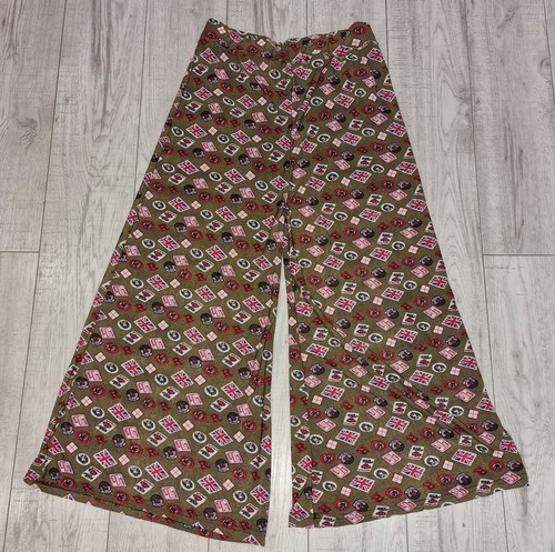 Ladies Boho Party Festival Retro Palazzo Trouser - Picture 10 of 26
