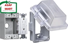 TAYMAC MKG420CS Nonmetallic Extra Duty Complete In-Use Cover 15 Amp WRTR Self Te