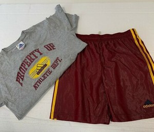 adidas shorts t shirt set