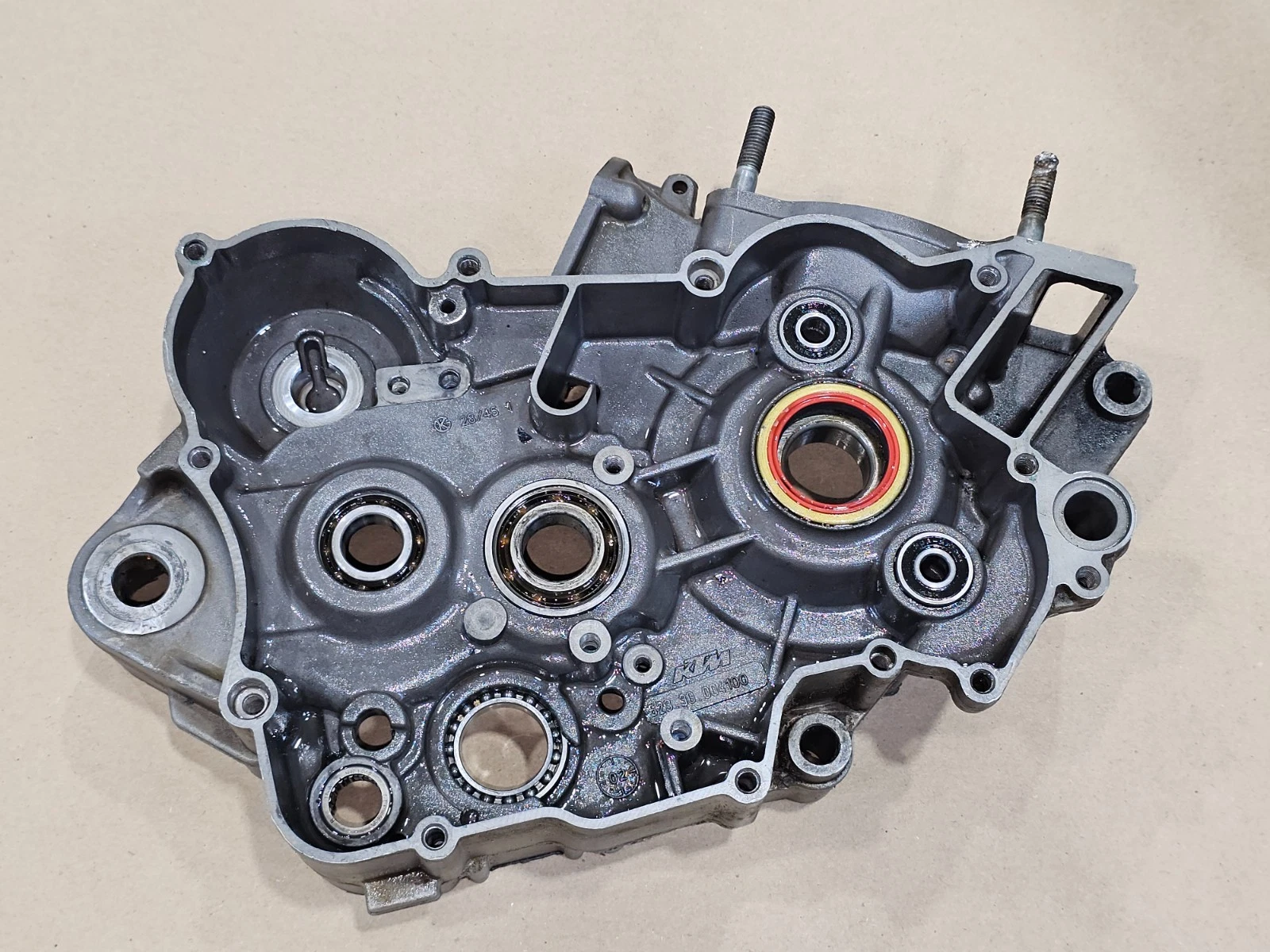 2003 KTM 200 SX 200SX Right Engine Crankcase Case Half Side 01-06