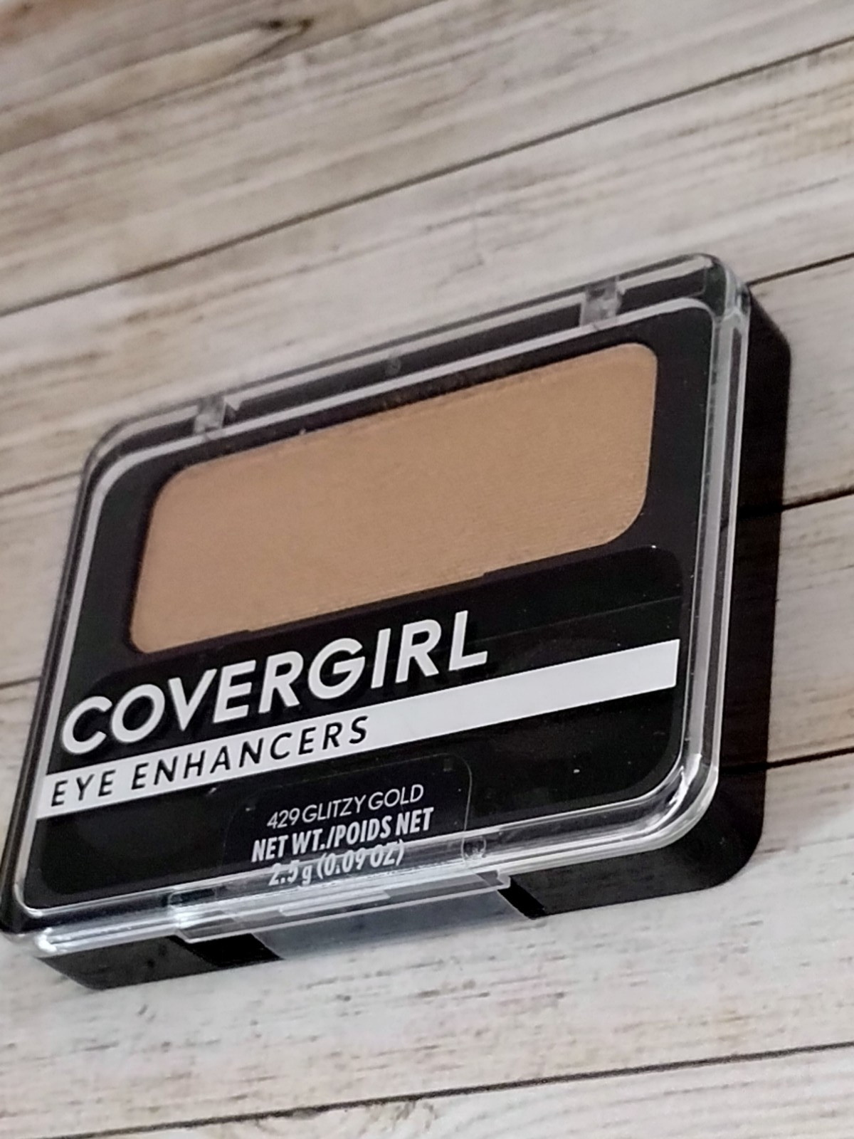 CoverGirl EYE ENHANCERS Single Pressed Powder Eyeshadow 429 GLITZY GOLD 0.09 oz