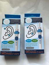 2 New Deo Cross C-Ears Pocketsize Electric Ear Cleaner Absorb  Vibrate