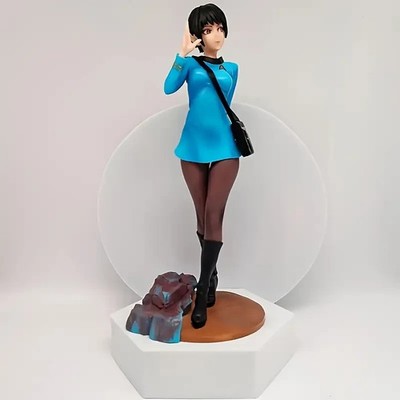Star Trek Bishoujo Anime Figur Medical, Command, Vulcan Science Officer PVC