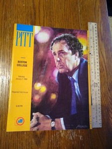 1989 Boston College @ University of Pittsburgh Basketball Program