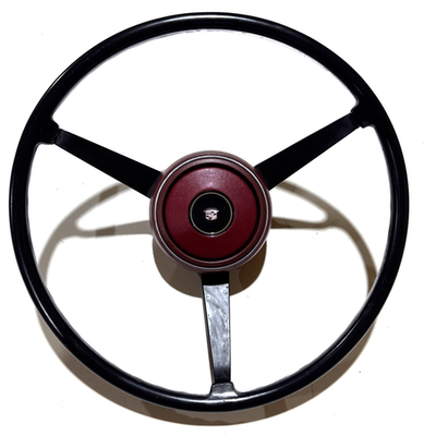 #ad 1982 1988 Cadillac Cimarron steering wheel w center pad Chevy Citation Skylark $105.00