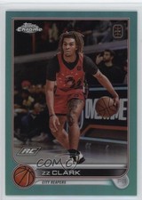 2022-23 Topps Chrome OTE Overtime Elite Aqua Refractor 39/199 ZZ Clark #53 0co5