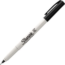 Sharpie Permanent Markers, Ultra Fine Point, Black, 36 Count