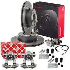 BREMBO SPORT Bremsscheiben 300mm FEBI Bremssattel Set Vorne f�r BMW F20 F30-F36