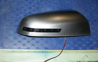 HSV Commodore VE VF LED mirror covers Alloy Brushed Finish Maloo R8 SS SSV GTS
