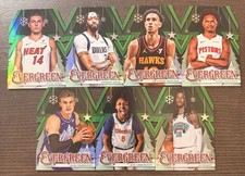 🎄 NBA Topps Holiday EVERGREEN Insert 7 Card Lot 🎄