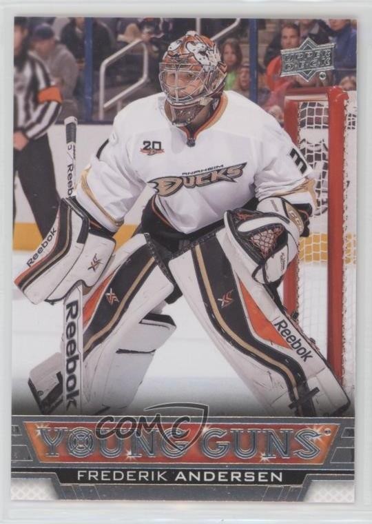 2013-14 Upper Deck Young Guns Frederik Andersen #462 v6g