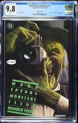 CGC 9.8 Mark Spears Monsters 4 Killing Joke Homage Variant 2025