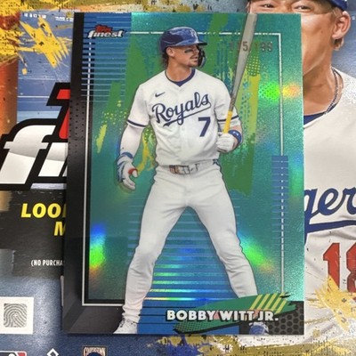 Topps Finest 2026 Bobby Witt Jr. Kansas City Royals Serial Numbered 175/199 #7