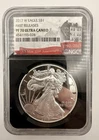 2017 W NGC PF70 Ultra Cameo American Silver Eagle 1oz 999 Silver