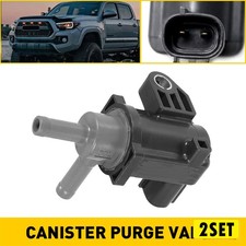 2set Vapor Canister Purge Solenoid Valve For Toyota 4Runner Tundra Tacoma 90910-