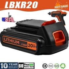 3.8Ah 20Volt LB2X4020 Battery FOR Black and Decker 20V MAX Lithium LBXR20 LBX20