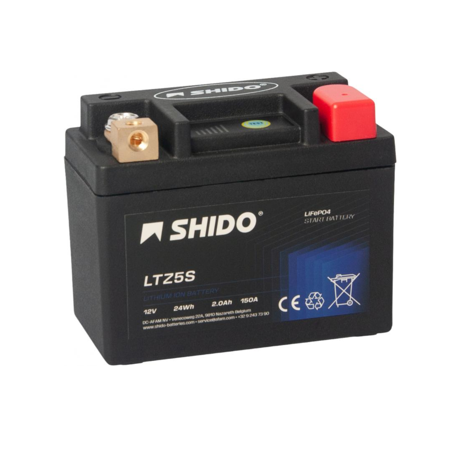 Battery for PIAGGIO NRG 50 RST 1996-1998 5S SHIDO