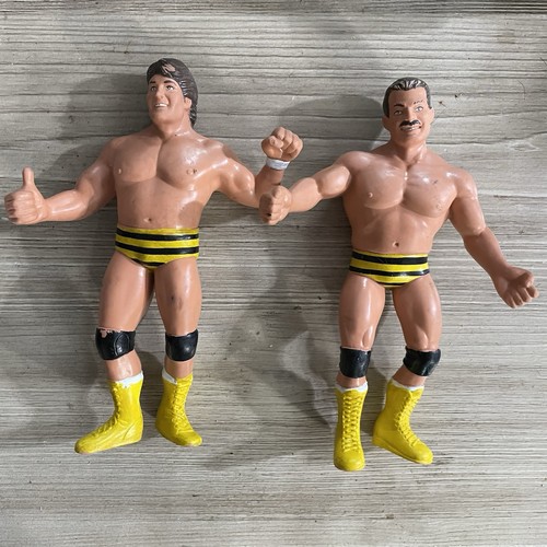 Vintage LJN WWF  Killer Bees Tag Team Brian Blair ...