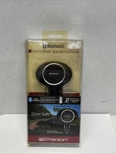 Emerson Bluetooth Hands Free Car Speakerphone CK-2 Easy to Use Speaker Mic New