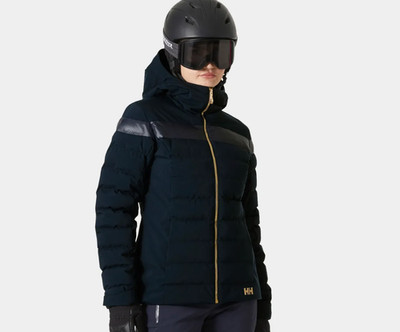 HELLY HANSEN Women's Imperial Puffy Ski Jacket NAVY - Size X-Small (Reg. $350)