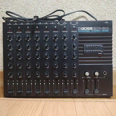 Boss BX-80 8 Channel Stereo Mixer Compact Roland Pro Audio