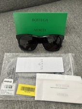 Bottega Veneta BV1061S Black Sunglasses Rare Luxury Women  s Brand New with Box