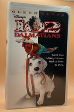 102 Dalmatians VHS Disney Clamshell Glenn Close Acceptable-G *Buy 2 Get 1 Free*