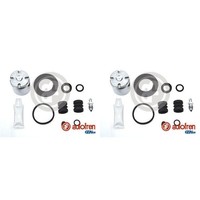 2X Autofren Bremssattel RAPARATUR-SATZ Hinten Passend FüR Ford Escort Granada