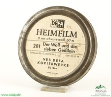 Sammlerobjekt DDR DEFA Heimfilm 8mm "Der Wolf und die 7 Gei&szlig;lein" rar selten