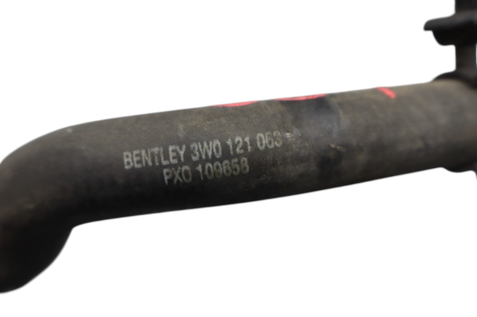 03-12 Bentley Continental Engine Radiator Coolant Water Hose Pipe Tube Oem