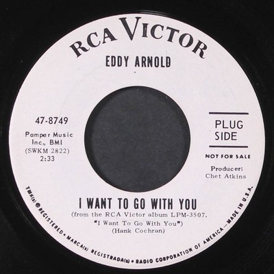 EDDY ARNOLD: i want to go with you / you'd better stop telling lies RCA 7''