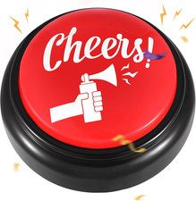 Air Horn Funny Sound Effect Button Party Game Noise Button Buzzer Talking Button