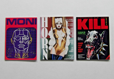 1/6 Scale custom Bladerunner (1982) Magazines - set of 3 - for Action Figures