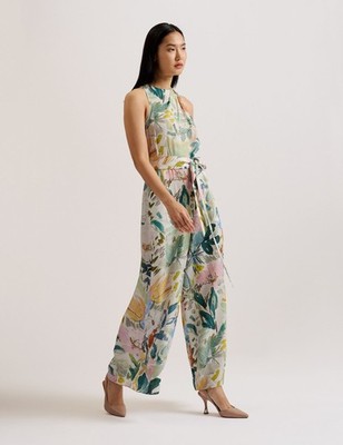 Ted Baker 4 Laylas Floral Sleeveless Jumpsuit Style Still Available on Website