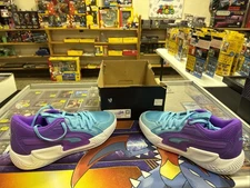 PUMA Court Rider Chaos Team Basketball  Mens Blue, Purple Sneakers Athletic Shoe