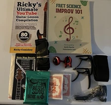 Snark Tuner, Strings, CAPO, Books, Straps LOT