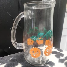 Vintage Orange Juice Pitcher.