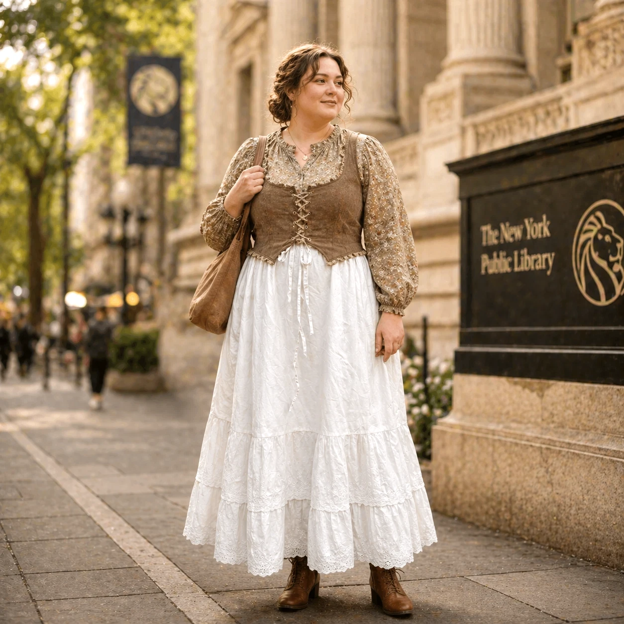 VTG white Maxi SKIRT. Ruffle cottagecore petticoat victorian peasant plus sz OS
Opens in a new windo
