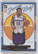 2020-21 Panini Donruss Rookie Jersey Kings Prime 5/25 Robert Woodard II 0f92