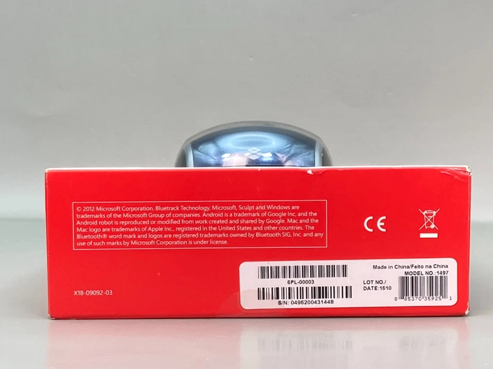Microsoft Sculpt Touch Wireless BlueTrack Mouse - Model 1497 New NOS - Image 3 of 4