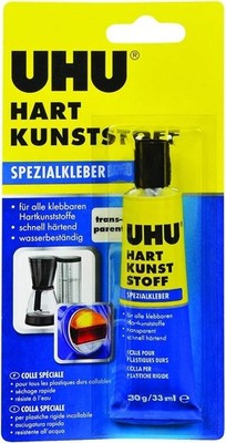UHU Special Adhesive for Hard Plastics 30g   water & temperature resistant