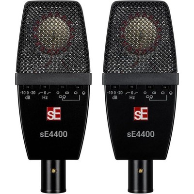 sE Electronics Factory Matched Pair of sE4400 with Mounting and Case