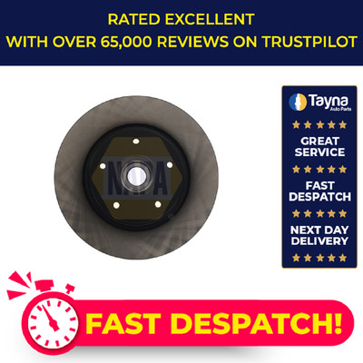 2x Brake Discs Pair Solid fits RENAULT GRAND SCENIC Mk3 1.6D Rear 2011 on 274mm