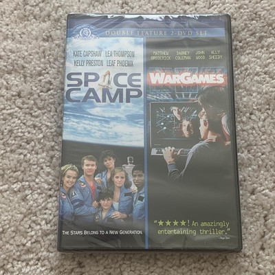 SpaceCamp / WarGames DVD Double Feature 2-Disc Set Brand New Sealed 1980s Sci-Fi
