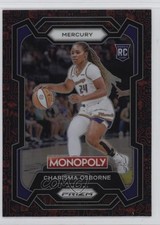2024 Prizm Monopoly WNBA Classic Icons Red Charisma Osborne #20 Rookie RC 10v5
