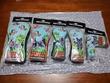 SCOTTY CAMERON 2025 Bagging Birdies Headcover Set of 5 Bird and dog graphic New