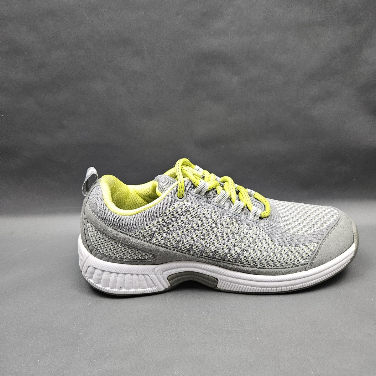 Orthofeet Coral Knit Walking Shoes Womens 6.5 Gray Comfort  display picture 1