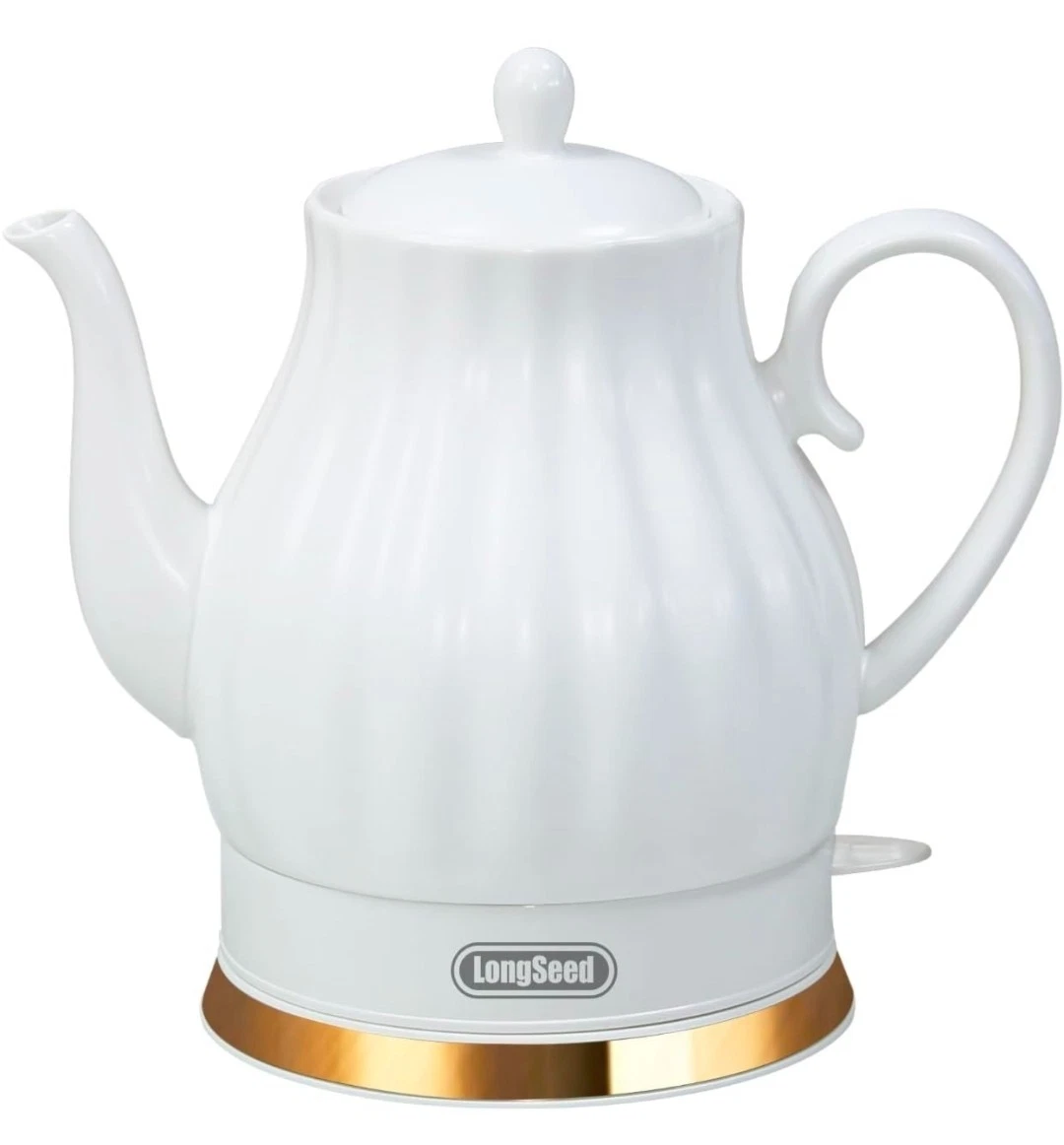 Ceramic Electric Kettle, 1.5 Liters/1200W Electric Tea Kettle, Heats Water Qu...
Opens in a new wind