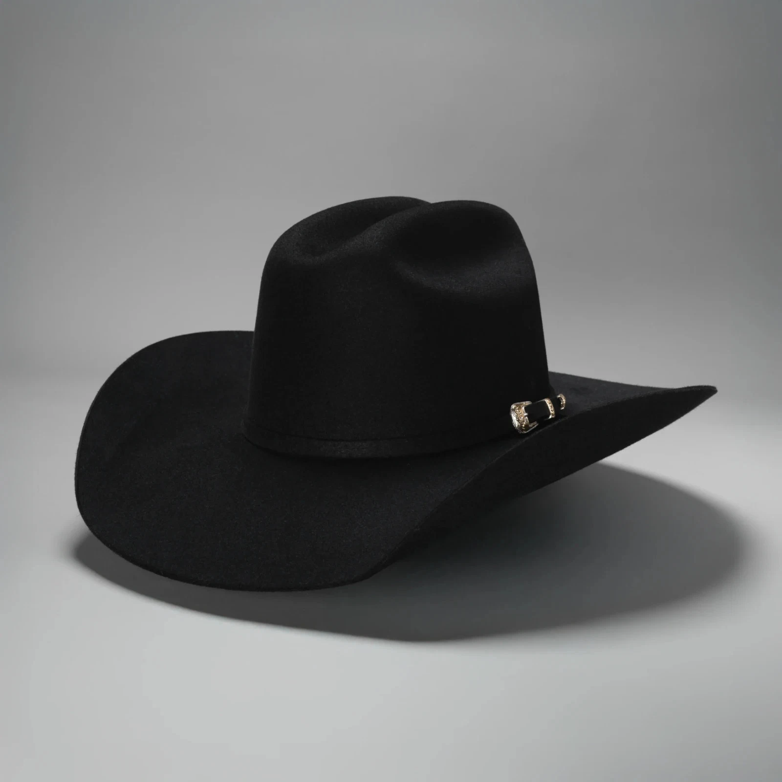 Texana 50X Texas Style (50% Wool 50% Buffalo Fur) Western Cowboy Hat - Black