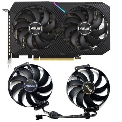 Für ASUS RTX3060ti 3060 3050 DUAL MINI OC V2 Grafikkarte Kühllüfter Ersatz